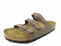 PRICES MAY VARY. Details: strap with three individually adjustable metal pin buckles Upper: Birko-Flor Anatomically shaped cork-latex soft footbed with integrated permanently elastic latex cushion Lining: suede Waterproof Birkenstocks, Birkenstock Clog, Birkenstock Outfit, Birkenstock Style, Birkenstock Men, Walking Barefoot, Birkenstock Women, Birkenstock Florida, Footbed Sandals