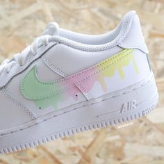 Step up your sneaker game with Colored Drip Custom Air Force 1. These limited edition shoes are sure to turn heads with their unique design and vibrant colors. Take the risk and add a splash of daring to your style. Conquer the streets with confidence! Exactly as shown in the pictures. 📷 Brand New & Authentic. 💯 Hand Painted with attention to detail. 👨‍🎨 Waterproof and Flexible. ❤️ Unisex model. Please refer to the Size Chart. 👟👫 Free Worldwide Shipping. ✈️🌍 Multicolor Paint Splatter Sneakers For Sports, Sporty Multicolor Custom Sneakers With Paint Splatter, Trendy Custom Sneakers With Gum Sole For Streetwear, Low-top Paint Splatter Sneakers For Sports, Multicolor Waterproof High-top Sneakers, Multicolor Custom Sneakers With Paint Splatter For Streetwear, White High-top Sneakers With Paint Splatter, Sporty Multicolor Paint Splatter Sneakers, Sporty Multicolor Sneakers With Paint Splatter