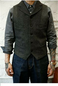 Product Description * Item: Mens Tweed Waistcoat Lapel Herringbone Vests Retro Gilet Formal Suit Tops Formal * Condition: 100% Brand New * Color:gray,coffee * Size:Asian S-4XL * Package:1pc vest (without any accessories ）     Please note: 1.Please allow a little error due to manual measurement. 2.The color maybe a little difference because of the light,screen reflection etc.           Payment 1. We accept PAYPAL only. 2. Payment must be made within 7 days of auction closing (Unpaid dispute will Mens Tweed Waistcoat, Groom Vest, Rustic Groom, Blue Waistcoat, Wedding Vest, Herringbone Vest, Tweed Waistcoat, Mens Slacks, Mens Suit Vest