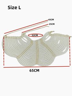 1pc Women Faux Pearl Decor summer Romantic Wedding Jacket For Wedding | SHEIN USA Summer Party Bridal Accessories In White, Pearl White Bridal Accessories For Party, Elegant Summer Bridal Accessories For Ceremony, Beads Clothes, Wedding Jackets, Pearl Jacket, Diy Earrings Easy, Hand Beaded Bag, Shoulder Jewelry