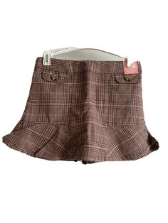 NWT Gymboree Girls Plaid Skort Size:5 Color:Brown/Pink 100% cotton Brand new with tag From smoke and pet free home