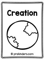 a coloring page with the words creation and an image of a half - eaten earth