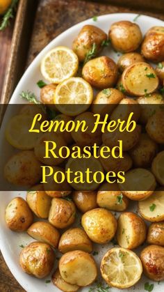 Transform simple ingredients into a culinary masterpiece with this Lemon Herb Roasted Potatoes recipe. Perfectly crispy, golden, and packed with flavor!