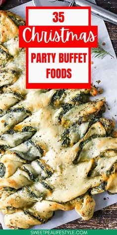 This post is filled with Christmas Party Buffet Food Ideas! Super easy recipes that will make the most wonderful time of year even better! If you're hosting a party this holiday season, take a look at these recipes! It's got everything from Christmas Tree Shaped Food Ideas to Super Easy recipes, and Healthier options for your party. Holiday Hosting Aesthetic, Christmas Party Dish Ideas, Christmas Drop In Party Food, Holiday Party Boards, Make Ahead Christmas Party Food, Special Christmas Dinner Ideas, Christmas Party Main Dish, Christmas Book Club Party Food, Christmas Sharing Platter