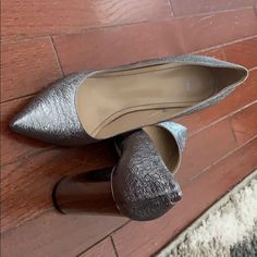 Open To Trade Hugo Boss Size 37 Silver Comfortable Sexy Shoes Brand New Never Worn Fits True To Size 7 No Shoe Box Metallic Heels With Stacked Heel, Hugo Boss Woman Shoes, Hugo Boss Shoes, Boss Shoes, Silver Shoes, Shoes Brand, Shoes Color, Shoe Box, Hugo Boss