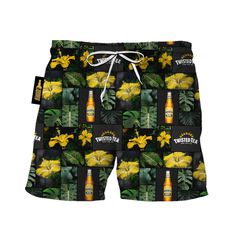 Twisted Tea Tropical Hibiscus Flower Swim Trunks, Tropical flower Twisted Tea Hawaiian Shorts, Twisted Tea hawaiian shorts, Twisted Tea board shorts, Twisted Tea swim trunks, Twisted Tea swim shorts, Hibiscus flower swim trunks, AOP swim trunks, brand beer swim shorts Tea Board, Flower Swimsuit, Short Twists, Twisted Tea, Stylish Tank Tops, Tropical Hibiscus, Short Men Fashion, Hawaiian Shorts, Ruffle Swimsuit