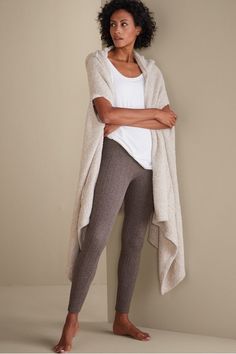 Trendspotting: Toasty. Textured. Leggings. We're in love! With chic, sweater-style cabling details, these leggings add so much depth to your closet. Lined with warm, extra-soft fleece, they are so cozy, but never bulky. Great stretch recovery and a comfort-fit wide waistband make them your winter go-to for skirts and boots or tunics and loafers. Skirts And Boots, Winter Tunic, Loafers Women, Fleece Lined Leggings, Textured Leggings, Chic Sweater, Lined Leggings, Sweater Style, Jogging Pants