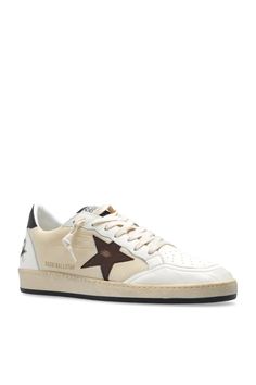 52% Polyamide, 41% Ovine Leather, 7% Cow Leather (, 100% Rubber) Golden Goose Ball Star, Maurice Lacroix, Officine Creative, Valentino Men, Star Sneakers, Engineered Garments, Golden Goose, Black Rubber, Cow Leather