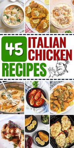 the top five italian chicken recipes