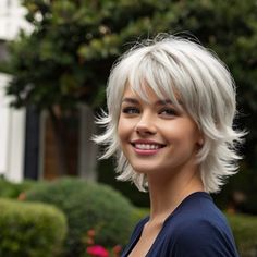 Short Flippy Shag Hairstyles, Shorter Haircuts With Bangs, Womens Layered Haircut Short, Short Shag Hairstyles Over 50 Gray Hair, Tapered Shag Haircut, Shag Haircut With Bangs Short, Punk Short Hairstyles, Shag Without Bangs Hairstyles, Shattered Shag Haircut