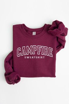 Campfire Sweatshirt Graphic Fleece Sweatshirts.Unisex Crew Neck Long Sleeve Sweaters Knits.Crafted from premium materials, tailored to your lifestyle, ensuring a comfortable fit for any occasion.Family Group Uniforms Birthday Party Gift Concert Festival Events.High Quality Direct To Film Printed Graphic Design.50%COTTON,50%POLYESTERNICARAGUAMade In: Nicaragua Comfy Crew Fleece Sweater, Comfy Crew Neck Fleece Sweater, Comfy Fleece Sweater With Crew Neck, Comfortable Winter Crew Sweatshirt, Cozy Crew Neck Tops For College, Comfortable French Terry Tops For Winter, Fleece T-shirt With Ribbed Cuffs, Crew Neck, Comfy Cotton Sweatshirt For Leisure, Comfy Cozy Fit Sweatshirt For Leisure