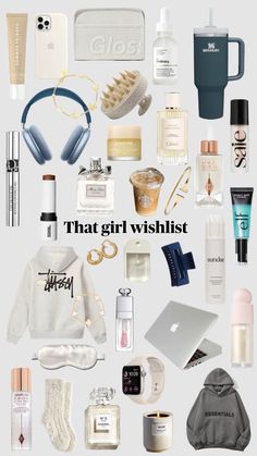 Everything i want! #beauty #outfitinspo #cleangirl #cleangirlaesthetic #apple #trendy #dior #trending Girl Wishlist, Girly Christmas, Christmas Gifts For Teen Girls