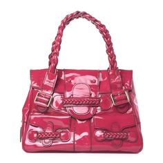 Nwt Authentic Valentino Garavani Large Histoire Pink Patent Leather Bag. Some Color Transfer On Exterior As Shown In Photos. Interior Is In Perfect New Condition. Comes With Original Dustbag(Has Some Staining That Could Be Cleaned). Made In Italy Retail: $1,795.00 14"L11"H5.5"W Handles Are Adjustable Can Be Used As Handbag Or Shoulder Bag. Designer Pink Shoulder Bag For Shopping, Designer Pink Handheld Bag, Designer Pink Shoulder Bag For Errands, Designer Handheld Bags With Braided Handles, Designer Satchel With Braided Handles, Pink Tote Shoulder Bag, Pink Tote Shoulder Bag With Braided Handles, Pink Tote Shoulder Bag With Handle Drop, Pink Satchel Shoulder Bag With Gold-tone Hardware