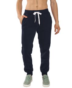 PRICES MAY VARY. STYLE - This is a relaxed basic fit leg fit Jogger pants. There are extra big pockets available each side of legs. It is inspired by cargo pants. MADE FOR COMFORT - Our fleece sweatpants for men feature a waistband with enclosed elastic, a draw cord, and side pockets for easy storage of all your essentials. EXCEPTIONALLY SOFT & RELIABLE DESIGN - Our fleece sweatpants are made of a polyester that stays comfortable over time, while our extra stitch details offer a whole new level Sporty Navy Bottoms For Leisure, Navy Cotton Jogging Bottoms, Full-length Leisure Joggers With Pockets, Navy Relaxed Fit Bottoms With Side Pockets, Navy Bottoms With Relaxed Fit And Side Pockets, Navy Bottoms With Side Pockets And Relaxed Fit, Casual Navy Sweatpants For Jogging, Navy Cotton Sweatpants With Pockets, Navy Sporty Sweatpants With Pockets