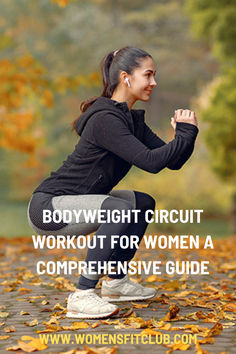 Step-by-step guide to a bodyweight circuit workout for women, featuring exercises like push-ups, squats, lunges, and planks. The post highlights a quick, equipment-free routine designed to build strength, burn fat, and improve endurance, perfect for women looking for an efficient full-body workout at home. Circuit Workout No Equipment, Leg Circuit, Core Circuit, Cardiovascular Fitness, Workout For Women, Quick Workout