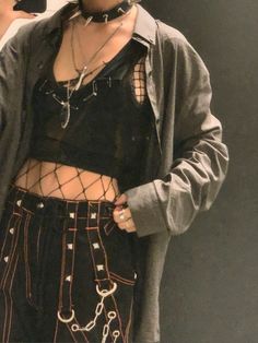 Unhinged Outfits, Manwhore Aesthetics, Manwhore Outfits, Viking Archer, 일본 패션, Mode Hippie, Alt Outfits, Alt Fashion, Grunge Goth