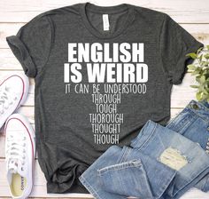 Funny Grammar Teacher Shirt, English Grammar Teacher Shirt, English Teacher Shirt, Teacher Shirt, Back To School Shirt, Grammar Lover Shirt (F17-87) ------------------------------------------------------- A B O U T - T H I S - T S H I R T ------------------------------------------------------- Funny Grammar Teacher Shirt, English Grammar Teacher Shirt, English Teacher Shirt, Teacher Shirt, Back To School Shirt, Grammar Lover Shirt   Available in size : XS, S, M, L, XL, 2XL, 3XL Available in colo Funny English Teacher Shirts, Teacher T Shirts Ideas Design, Career Day Outfits, Teacher Clothes Teaching Outfits, English Teacher Shirts, Cricut Classroom, Funny Teacher Shirts, English Teacher Shirt, Teacher Attire