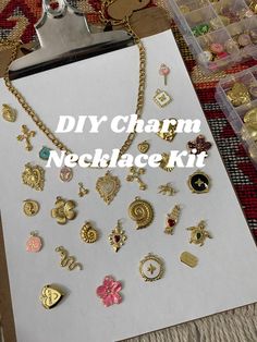 This Charm Necklaces item by LifeSatrangi has 69 favorites from Etsy shoppers. Ships from Canada. Listed on Jul 17, 2024 Charm Holder Necklace, Custom Charm Bracelet, Bar Kit, Diy Charm, Charm Holder, Make Your Own Jewelry, Necklace Making, Custom Charms, Charm Necklaces