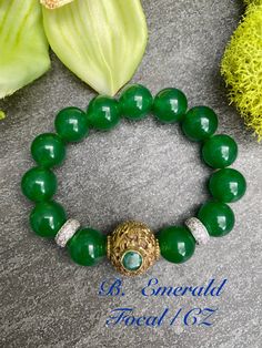 Elegant Jade Gemstone Beaded Bracelets, Elegant Jade Jewelry With Large Beads, Elegant Jade Bracelets For Wedding, Elegant Jade Bracelets With Round Beads, Elegant Festive Beaded Bracelets With Large Beads, Elegant 8mm Round Beads For Gems And Cabochons, Elegant 8mm Round Beads For Jewelry Making, Elegant Large Rondelle Beads, Elegant Jade Bracelets With Polished Beads