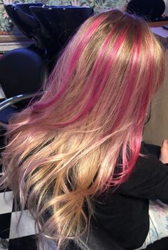 Blonde Hair With Colorful Highlights, Hair Claim, Hair Mistakes, Hair Color Streaks