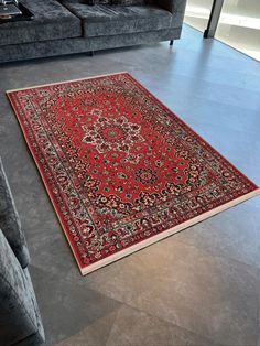 Transform your living space with a touch of history and elegance through our Turkish Vintage Red Rug. This rug is not just a floor covering; it's a piece of art that embodies centuries of Turkish weaving traditions. Designed with attention to detail and crafted using high-quality, natural materials, our rug brings warmth, character, and sophistication to any room in your home. Why Choose Our Turkish Vintage Red Rug? Our rugs are made using traditional techniques by skilled artisans in Turkey. Ev Vintage Red Rug, Bohemian Carpet, Carpet For Living Room, Chic Spaces, Thrift Finds, Large Living Room, Red Rug, Boho Stil, Living Room Carpet