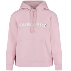 Brand New With Tags. Burberry Hoodie In Orchard Pink Color. Sizes Xs And S Is Available Pink Burberry Sweater, Burberry Clothes, Burberry Sweatshirt, Burberry Hoodie, Applique Hoodie, Burberry Pink, Patchwork Sweatshirt, Burberry Logo, Burberry Tops