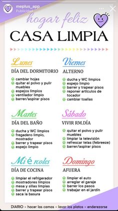 a poster with the names of different languages in spanish and english, which are also written on