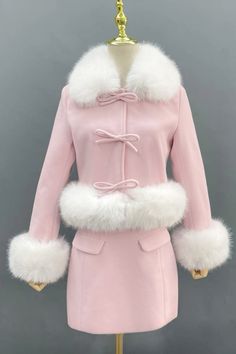 Colour Fashion, Winter Princess, Pink Winter, Glamour Fashion, Girly Fashion, Dream Clothes