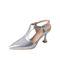 Pointed Hollow Glossy Patent Leather Women's Sandals Pointed High Wine Glass Heels Sandals black-34 Open Toe Heels With Metal Pin Buckle For Party, Spring Party Sandals With Metal Pin Buckle, Party Closed Toe T-strap Sandals, Party Heels With Ankle Strap And Metal Pin Buckle, Party Sandals With Metal Pin Buckle And Round Toe, Closed Toe T-strap Sandals With Buckle For Party, Elegant Sandals With Metal Pin Buckle And Round Toe, Party Heels With Pointed Toe And Metal Pin Buckle, Party Heels With Metal Pin Buckle And Pointed Toe