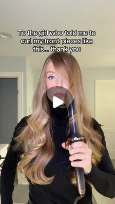 Abbey Yung on Instagram: "It was @looksbylundon on Tik Tok lol & I’m still not over it!! Officially my new favorite way to curl my front pieces of hair #hairhack #hairtutorial #hairstyle #hairtutorials" Ways To Curl Your Hair, Hair Curling Techniques, Curling Techniques, Curling Tips, Front Pieces, Hair Curling, Hair Tips, Gray Hair