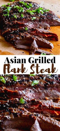 Korean Flank Steak, Work Salads, Jamaican Dinner, Asian Flank Steak, Tender Flank Steak, Recipes Jamaican, Noodles Dinner, Keto Steak, Flank Steak Recipe