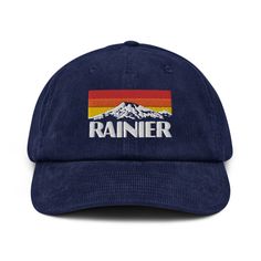 * 100% cotton corduroy * Soft, unstructured crown * Cotton twill sweatband and taping * Adjustable buckle Winter Cotton Snapback Hat With Curved Brim, Adjustable Cotton Baseball Cap For Winter, Winter Cotton Dad Cap, Winter Cotton Dad Hat, Winter Cotton Dad Hat With Curved Bill, Washington Mountains, Mountain Vintage, Parker Outfit, Hat Inspiration