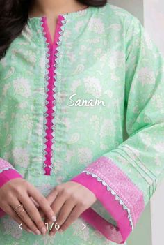 New Lace Design, Lawn Shirt Design, Cotton Suit Designs, Simple Dress Casual, Sleeve Variations, Lace Suit, Gala Design, Lawn Design