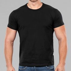 Nwt Musclefit Basics Crew Basic Muscle Fitted Plain T-Shirt - Black Sz: L New With Tags. Product Detailsmen's Black Muscle Fit Crew Neck T-Shirt Goes Great With Anything, An Iconic Must Have Tee For Every Man. Tailored With Our Signature Tapered Muscle Fit, These Heavyweight Tees Will Fit Around The Places That Matter Most And Never Lose Their Shape. Material100% Supersoft Brushed Long Staple Organic Cotton Weight250gsm - Heavyweight Premium T-Shirtcare Instructions:Do Not Tumble Dry, Cold Or Me Basic Black Crew Neck Tops, Black Fitted Crew Neck Shirt, Black Stretch Plain Tops, Basic Black Plain Shirt, Black Cotton Crew Neck Top, Fitted Plain Black T-shirt, Black Plain Crew Neck T-shirt, Black Stretch Shirt For Streetwear, Black Stretch Plain T-shirt