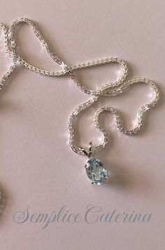 20" sterling silver Double Venetian chain with a genuine 1.499 carat faceted oval Sky Blue Oval gemstone. December's birthstone. Crystal Lake, Sky Blue Topaz, December Birthstone, Blue Topaz, Pendant Necklaces, Sky Blue, Blue Sky, Birthstone, Necklace Etsy