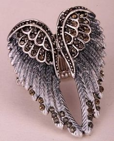 The Angel Wings Stretch Ring is one of the most cherished jewelry. This customized Pendant Necklace is a perfect gift for angels. Add this Angel Wings Stretch Ring to your collection today to sharpen your love and romance memories Wing length: 1.5inch (4cm) Material: Crystal Get this fashionable Angel Wings Stretch Ring for FREE Today! Just pay a small shipping and handling fee! Just click the “Add to Cart” button above! We have very limited stock; they will go soon! Note: Please allow 2-4 weeks Silver Angelic Jewelry For Gift, Angelic Silver Jewelry For Gift, Angel Wings-shaped Jewelry For Gifts, Angel Wings-shaped Jewelry As Gift, Angel Winged Jewelry For Gifts, Angel Wings Jewelry Gift, Elegant Winged Rings As Gifts, Elegant Winged Rings For Gifts, Metal Wing-shaped Jewelry Gift