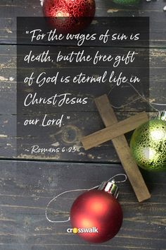 Christmas Scripture Verses, Christmas Countdown Scriptures, Best Christmas Bible Verses, Christmas Eve Bible Verse, Christmas Advent Bible Verses, 25 Days Of Christmas Bible Verses, Advent Prayers, Romans 6 23