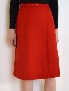 70's Red Swedish Skirt, Pleat Detail Beled Skirt, Medium - Etsy Poland Womens Skirts, Skirt Medium, Pleated Skirt, Poland, Womens Skirt, Ships, Skirt, Red