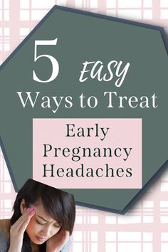 If you suffer from early pregnancy headaches, you're not alone! Here's how to handle them when you can't take any of your usual medications. Headache Relief During Pregnancy, Teas For Headaches, Headache Medicine, Home Remedy For Headache, Caffeine Withdrawal, Pregnancy Tea, Natural Headache, Migraine Attack