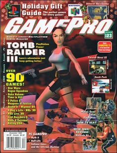 Gamepro Magazine, South Park Game, Rogue Squadron, Tomb Raider Cosplay, Media Magazine