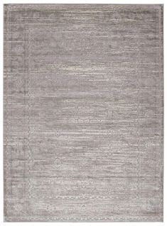 an area rug with grey and white colors