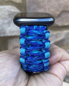 "FREE USPS PRIORITY MAIL SHIPPING FOR DOMESTIC US ORDERS (Includes U.S. Military APO/FPO Address Overseas) Thank you for visiting our shop \"Cording 2U\". A veteran owned business. Handcrafted Paracord wearables customized \"According To You\". Handcrafted with 100% Nylon Paracord \"MADE IN USA\" Our Products include: 🔹Custom handcrafted watch bands according to your wrist size, style, and color of choice. If you don't see it in our page yet, please contact us and we can discuss your options. ? Customizable Custom Watch Accessories For Everyday Use, Handmade Adjustable Apple Watch Band, Modern Blue Watch Bands As A Gift, Custom Handmade Adjustable Apple Watch Band, Customizable Watch Bands, Handmade Blue Watch Bands As Gift, Handmade Blue Watch Bands For Everyday Use, Blue Rectangular Apple Watch Band As Gift, Blue Rectangular Watch Accessories With Bracelet Strap