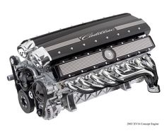 an engine is shown in this image with the top part showing it's four - cylinder