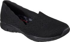 Skech Knit Mesh fabric upper in a slip on casual comfort loafer with woven-in detail and Air-Cooled Memory Foam insole. Knit Mesh, Fabric Shoes, Skechers Women, Casual Loafers, Comfort Shoes, Sole Shoes, Skechers Shoes, Shoe Size Chart, Shoes Online