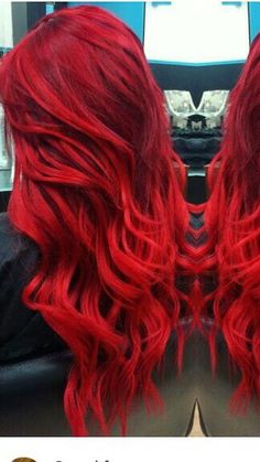 Ruivo❤ Crimson Red Hair, Bright Red Hair, Top Hairstyles, Hair Colours, Hair Collection, Paul Mitchell, Red Hair Color, Color Hair