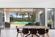 dining room open to the garden Dining Area