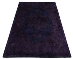 a purple rug on a white background