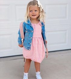 Preschool Girl Outfits, Girls Spring Outfits Kids, Spring Outfits Kids, Girls Spring Fashion, Kids Outfits Daughters, Toddler Girl Halloween, Mom Daughter Outfits, Toddler Girl Style