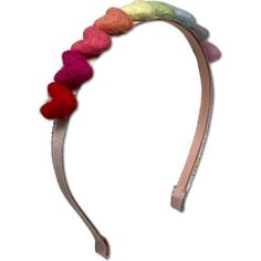 Rainbow Hearts Headband - LuluLuvs Hair Accessories | Maisonette Ribbon Handmade, Heart Headband, Rainbow Hearts, Boy Accessories, Buy Buy, Buy Buy Baby, Rainbow Heart, Newborn Baby Gifts, Felt Hearts