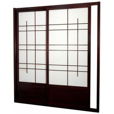 The Oriental Furniture Eudes Shoji Sliding Door Kit is a striking addition to any home decor. This kit comes complete with sliding doors, top and bottom tracks, and right and left door jambs. These popular units are crafted from durable, lightweight Scandinavian spruce, using East Asian-style mortise and tenon joinery. The doors are finished in your choice of wood colors based on availability. The doors feature kick-plates on bottom to protect the shades. If you prefer no bottom track, install s Shoji Sliding Doors, Cheap Room Dividers, Small Room Divider, Office Room Dividers, Metal Room Divider, Fabric Room Dividers, Bamboo Room Divider, Sliding Room Dividers, Living Room Divider